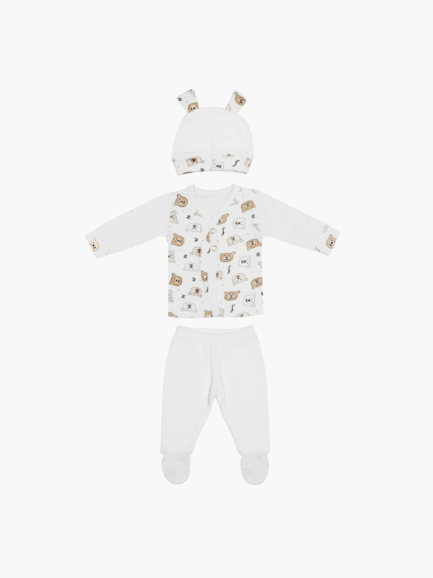 Ajuar 3 Batas PREMATURO Estampado