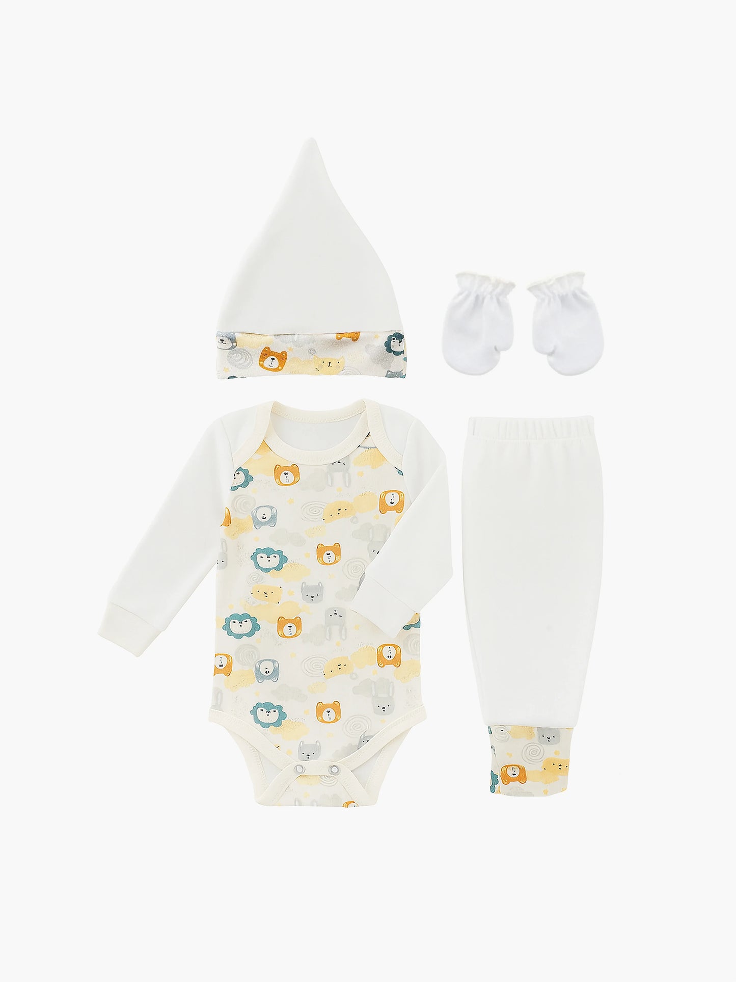 Set de regalo 4 piezas body americano estampado