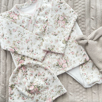 Premium - Floral 3-Piece Layette Set